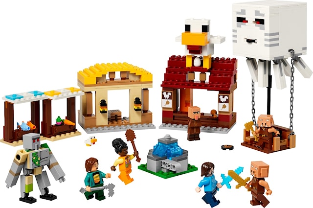 Landsbyangrep med Geist-ballong LEGO® Minecraft (21273)