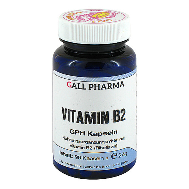 Vitamin B2 GPH Kapseln, 90 St