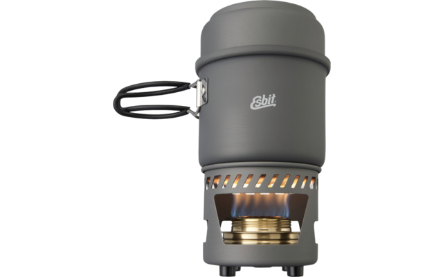 Esbit CS985 Spiritus Kochset 470 ml / 985 ml hartanodisiertes Aluminium