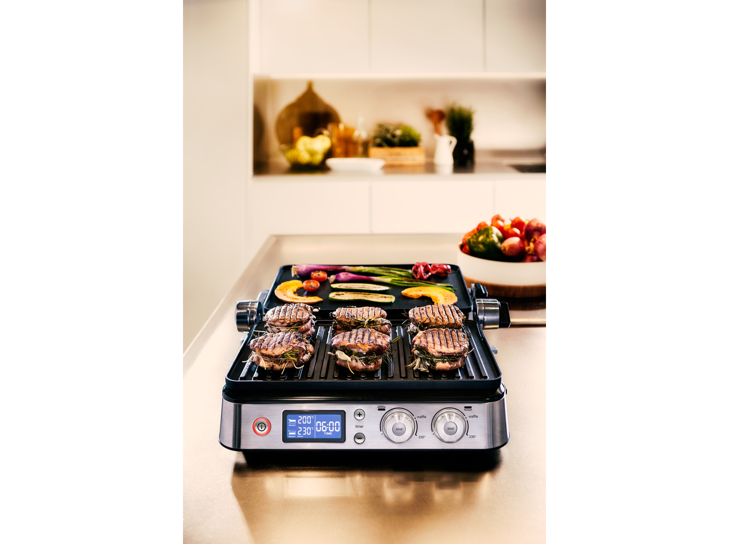GRELHADOR DE PLACAS BRAUN CG9040 MULTIGRILL 9 2000W