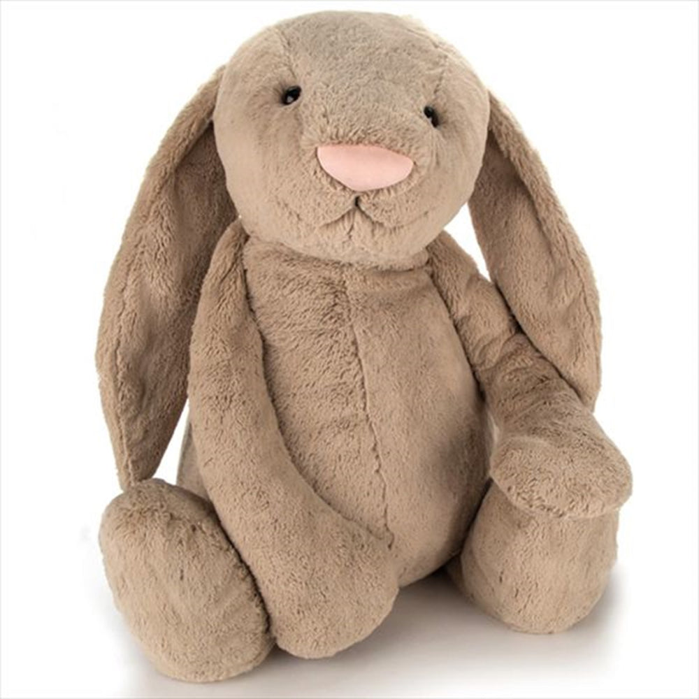 Bashful Kanin Beige 108 cm - Jellycat → Luksusbaby.dk