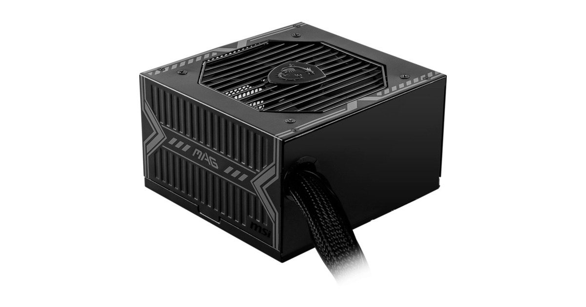MSIMAG A650BN modulaire 650 watt voeding   (Zwart, 2x PCIe)
