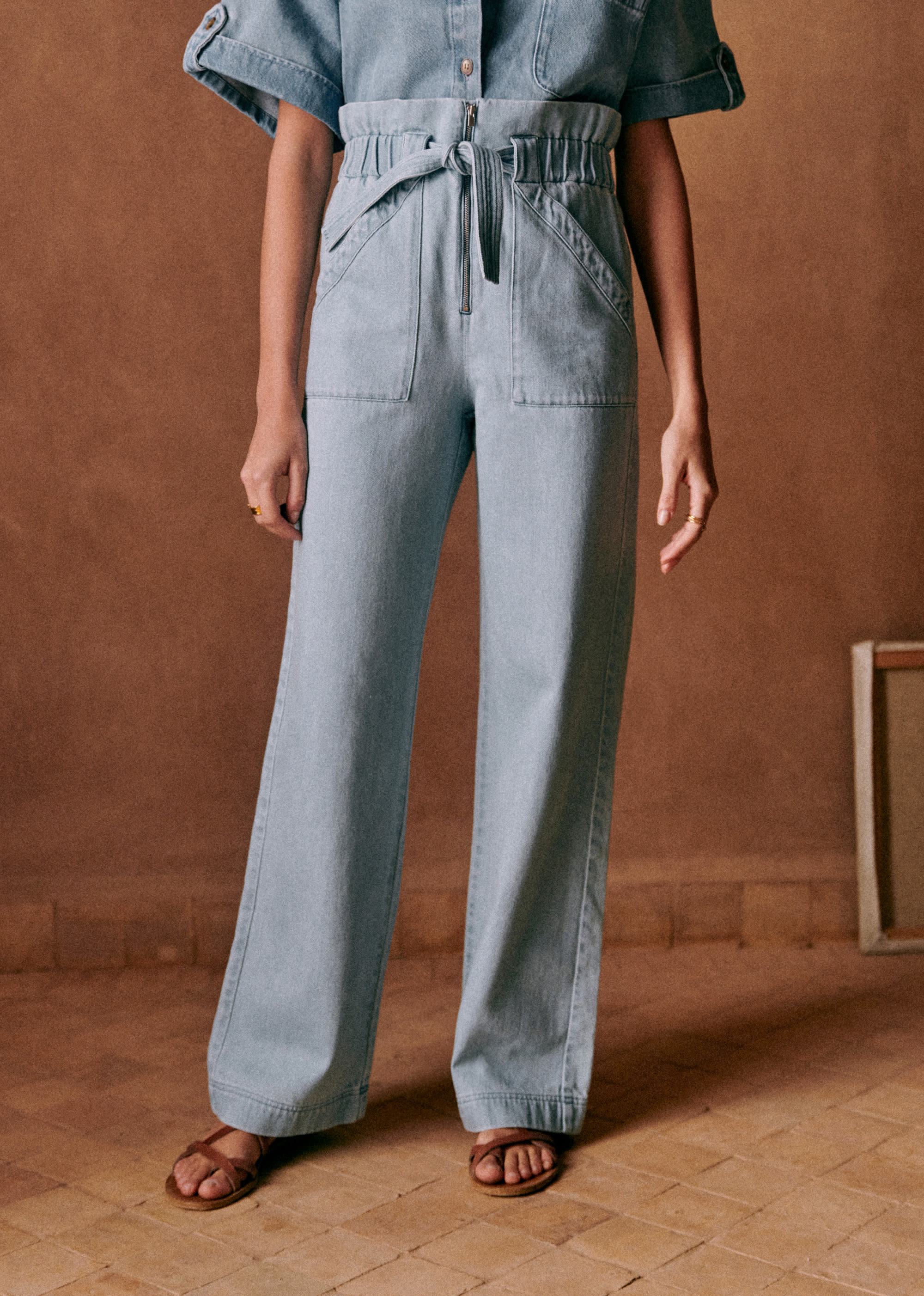 Pantalon Anthon - Bleach - E-SHOP/BAS Pantalons 5905597