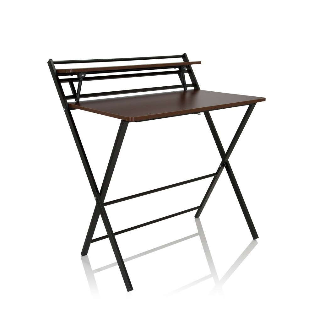 Klappschreibtisch EASY CLAP Melaminharzbeschichtete Spanplatte, Metall hjh OFFICE
