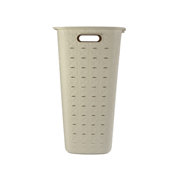 Curver Softex Wasmand met deksel 56L - Krijtwit