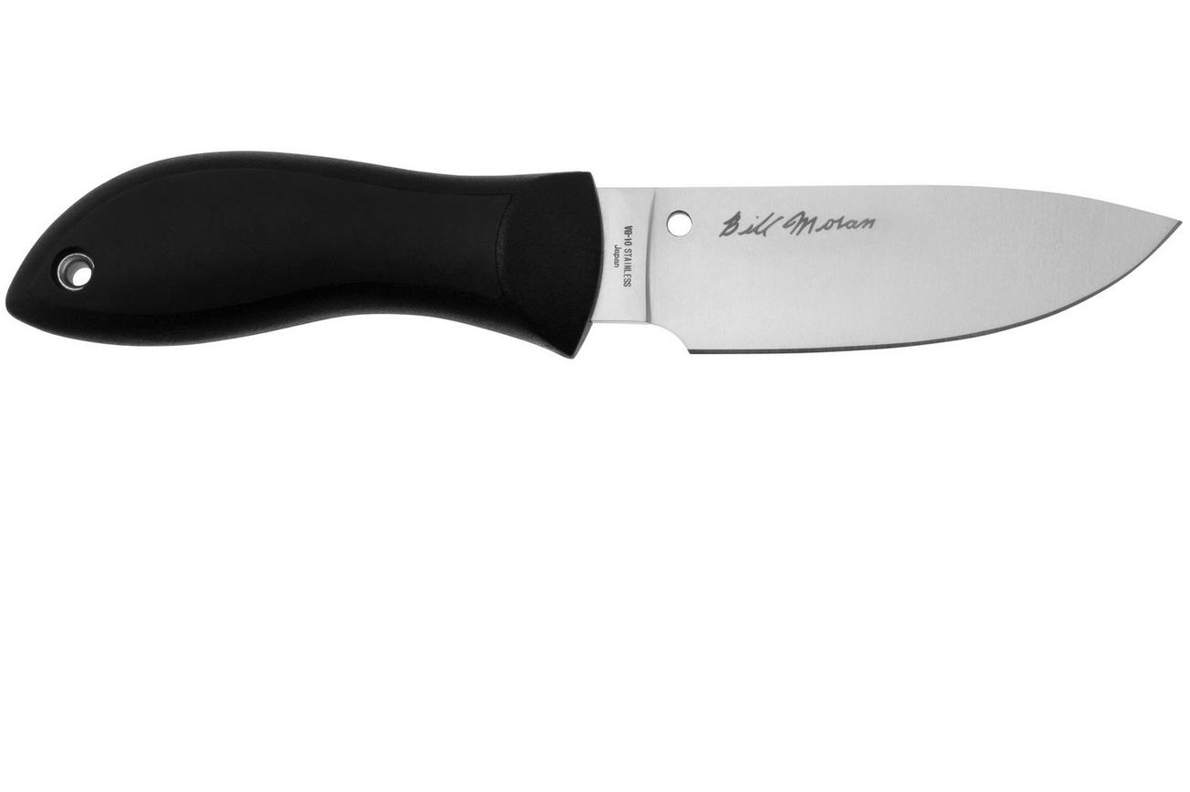 Spyderco Moran Drop Point FB02P Black FRN, vaststaand mes