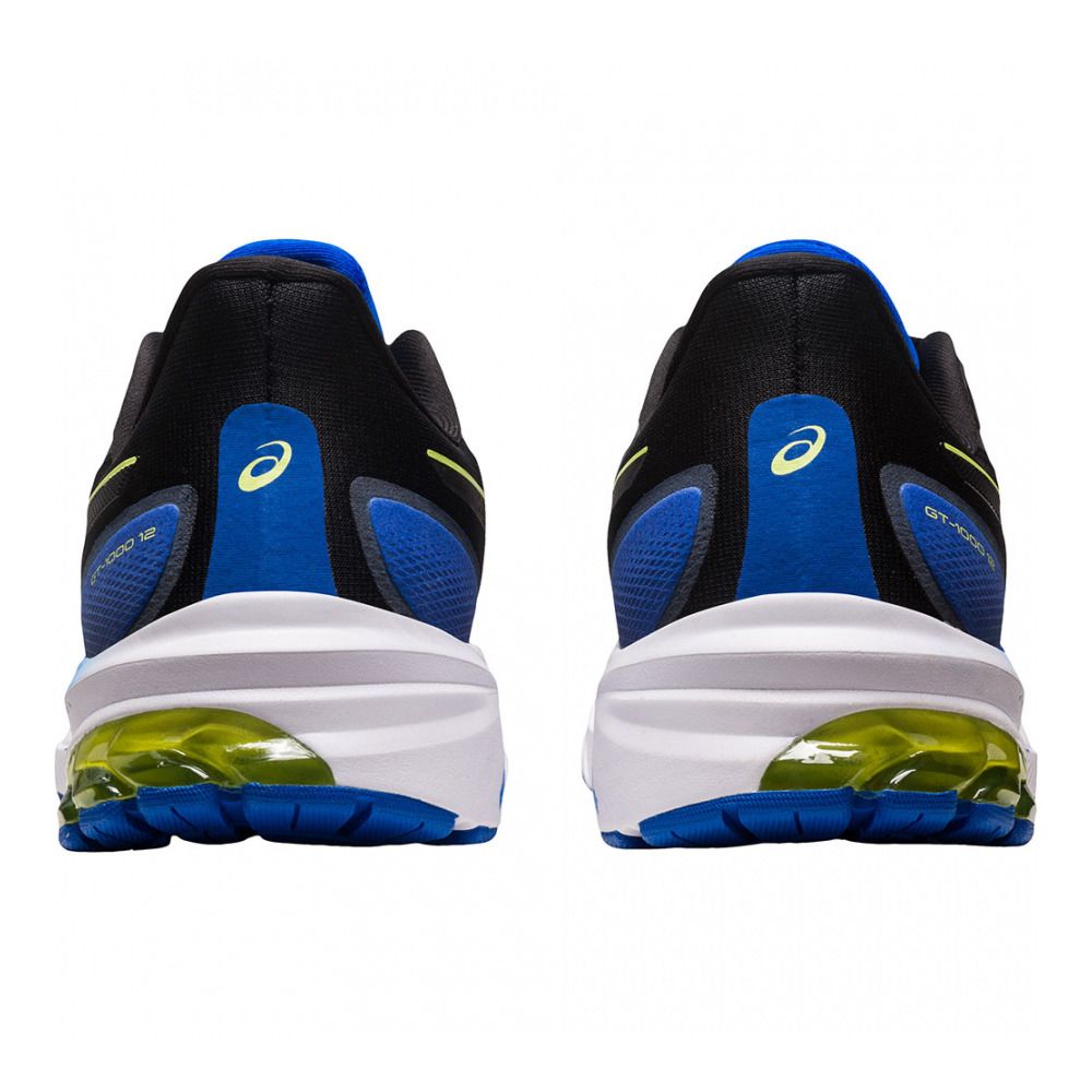 Asics GT-1000 12 - Chaussures running Homme black/glow yellow