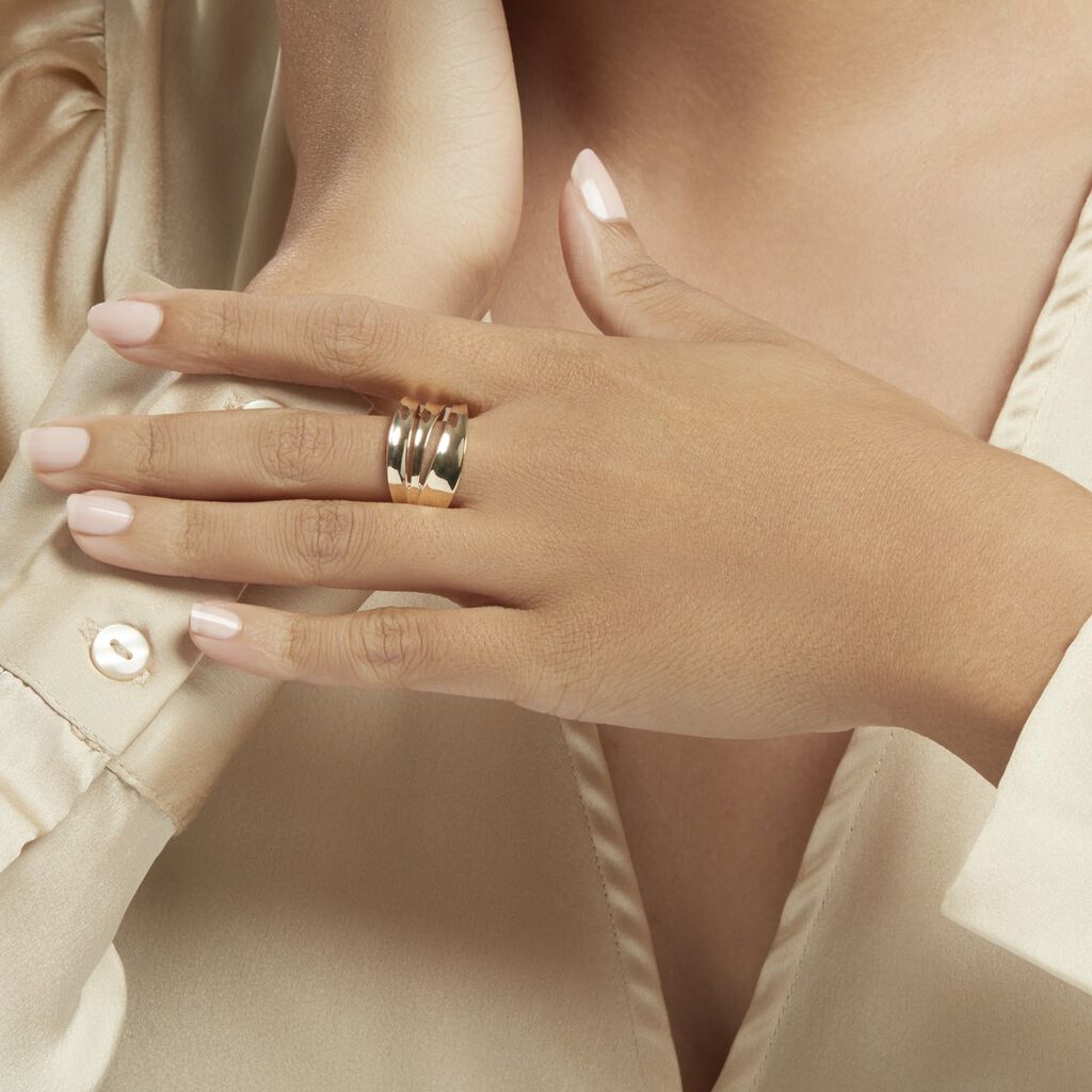 Bague Edwyna Plaqué Or Jaune