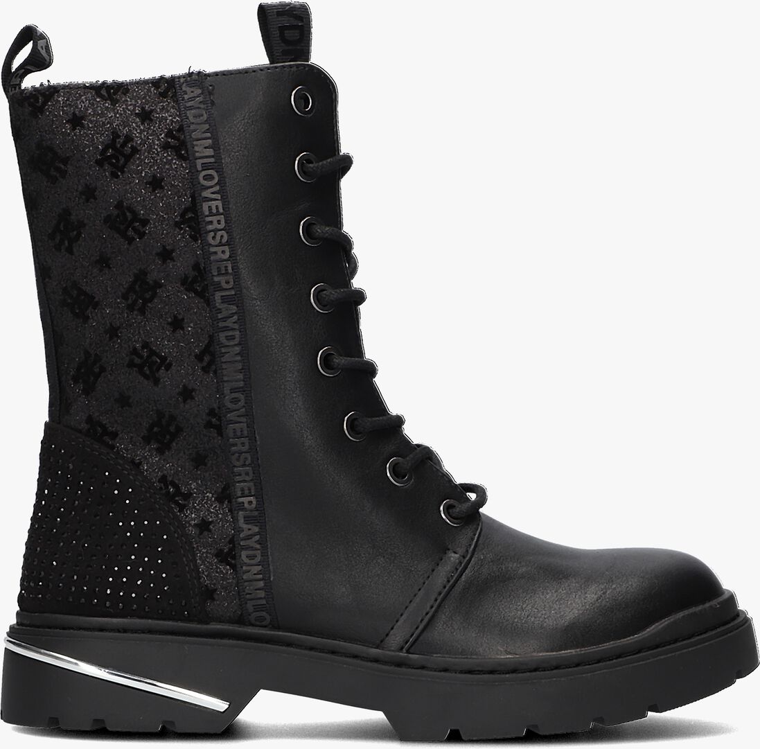 REPLAY zwarte replay veterboots joplin 9
