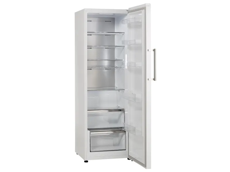 Scandomestic SKS 452 W - Køleskab - bredde: 59.5 cm - dybde: 71.5 cm - højde: 185.5 cm - 370 liter - hvid