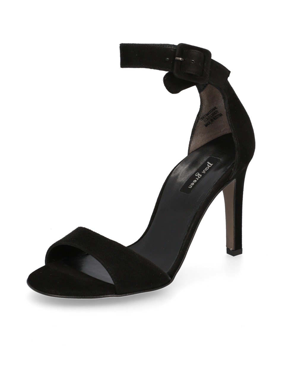 Veloursleder Sandale