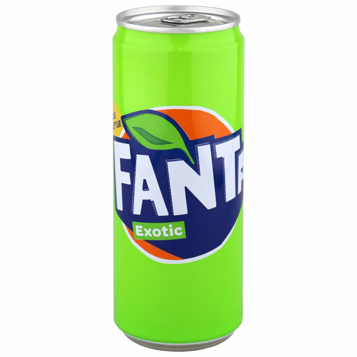 24x Fanta Exotic DOSE á 0,33L=7,92L MHD:31.10.25