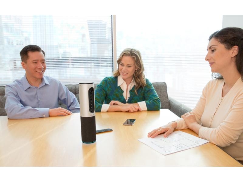 Logitech ConferenceCam Connect USB Full HD 1080P 30 fps Mobile ConferenceCam mit Bluetooth Bluetooth-Freisprecheinrichtung für Mini-Konferenzräume, Home-Office-Büros und die Arbeit unterwegs