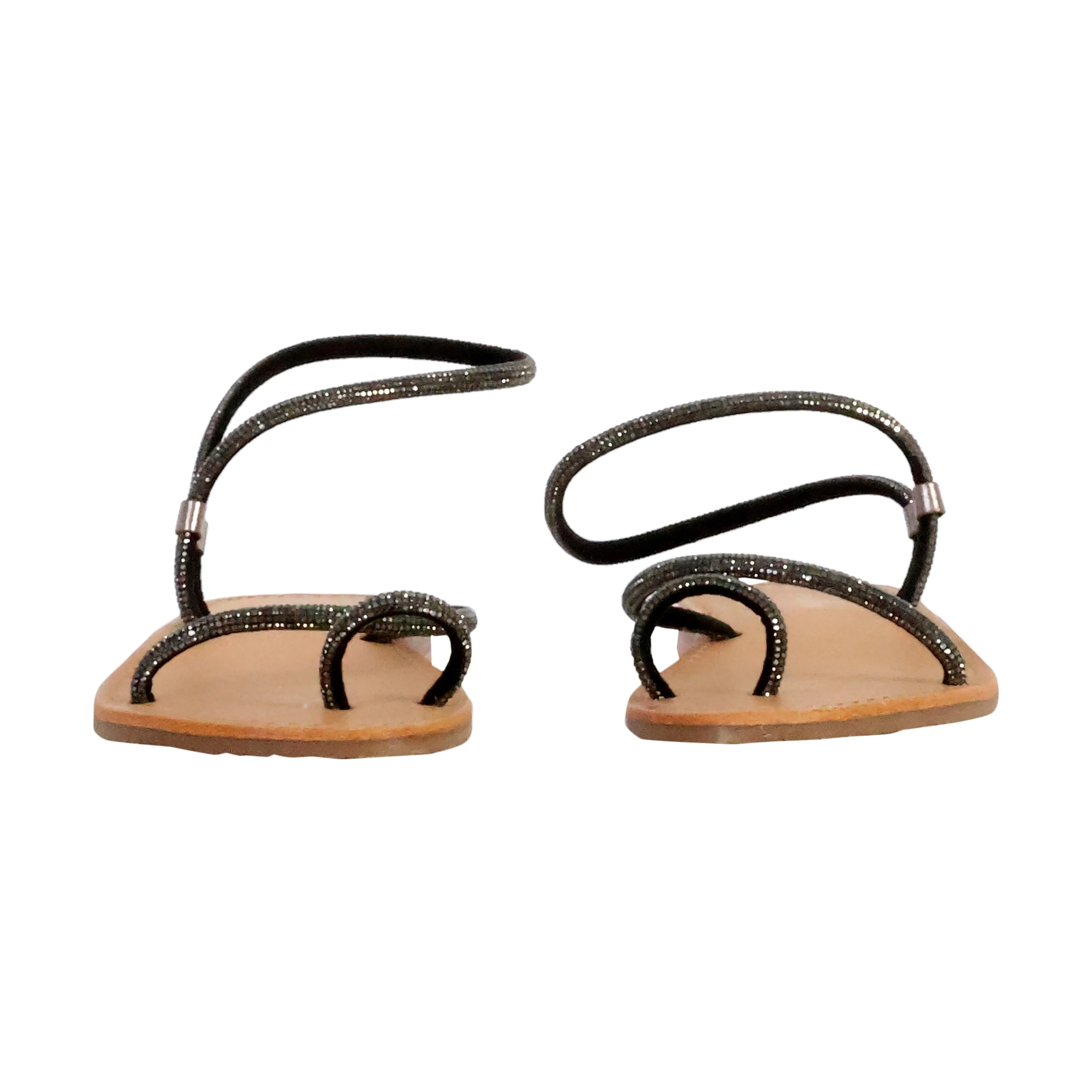 Sandales cuirpar m.belarbi hodaxa | Argent
