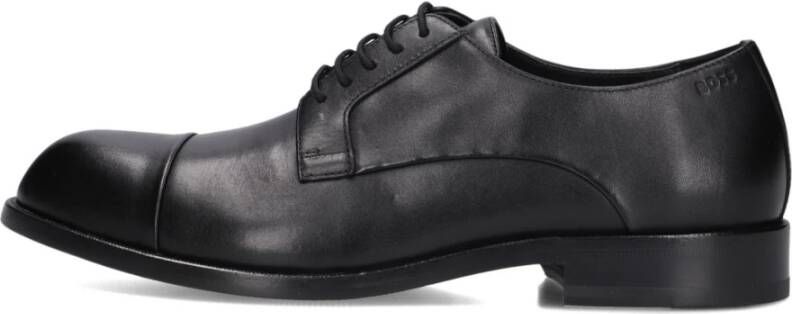 BOSS Nette Schoenen Heren Tayil-l_derb Maat: 39 Materiaal: Leer Kleur: Zwart