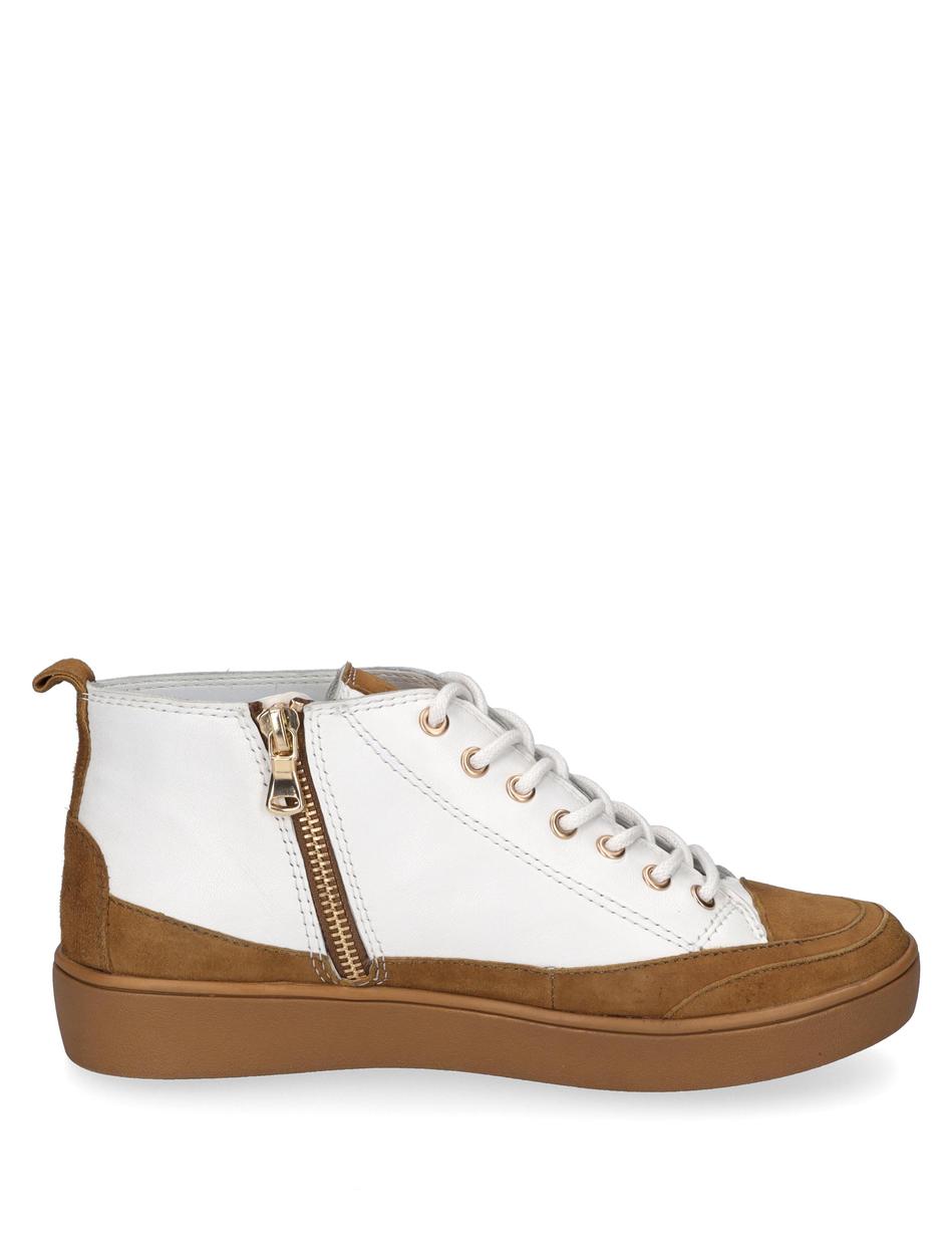 Halbschuh Lilli 90, cognac-kombi