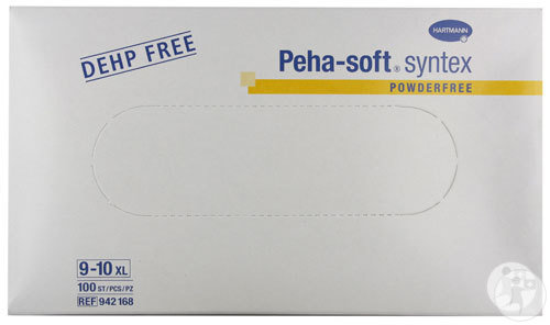 Hartmann Peha-Soft Syntex Gants Non Poudrés XL 100 Pièces (9421681)