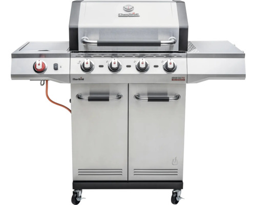 Char-Broil Advantage PRO S 4 gasgrill, gepolijst roestvrij staal, inclusief 4 branders, infraroodbrander, dekselthermometer, krachtige warmtezone