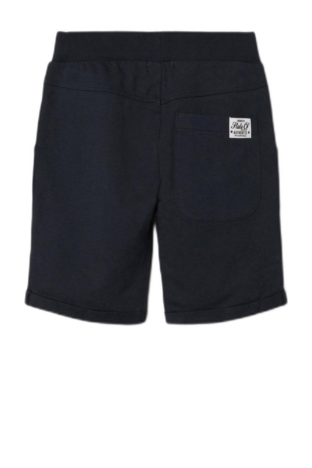NAME IT regular fit sweatshort NKMVERMO donkerblauw