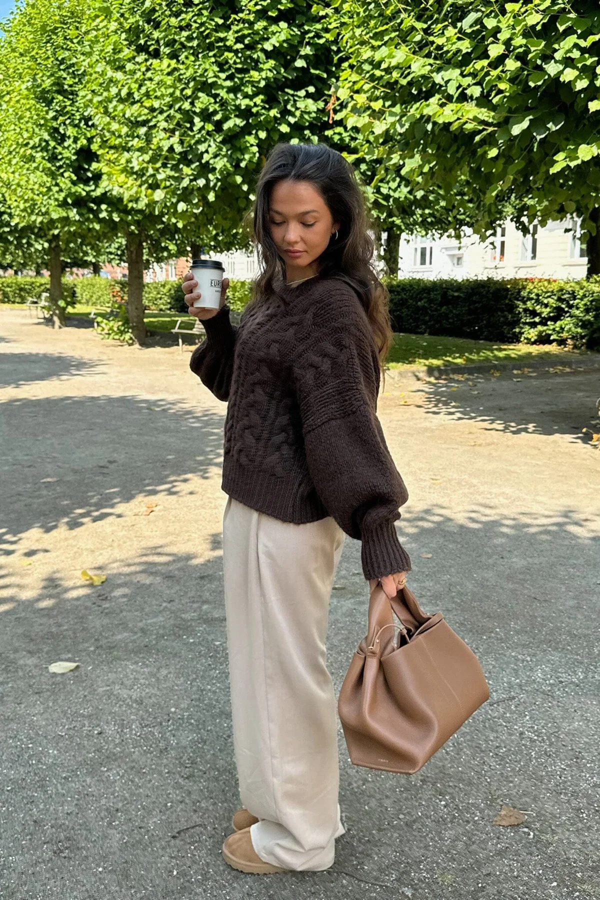 BYIC Noraic Sweater cbrown chocolate brown