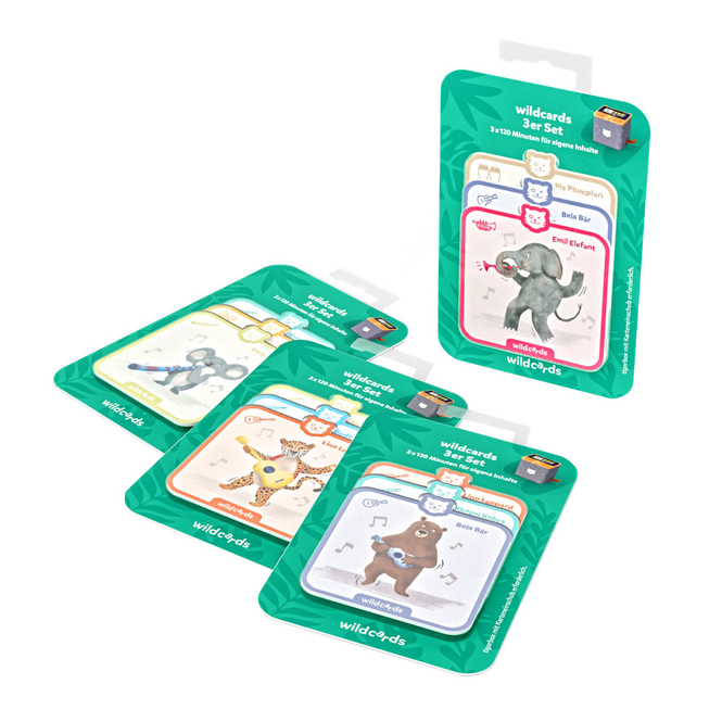 tigercard - Wildcard - 3er Set