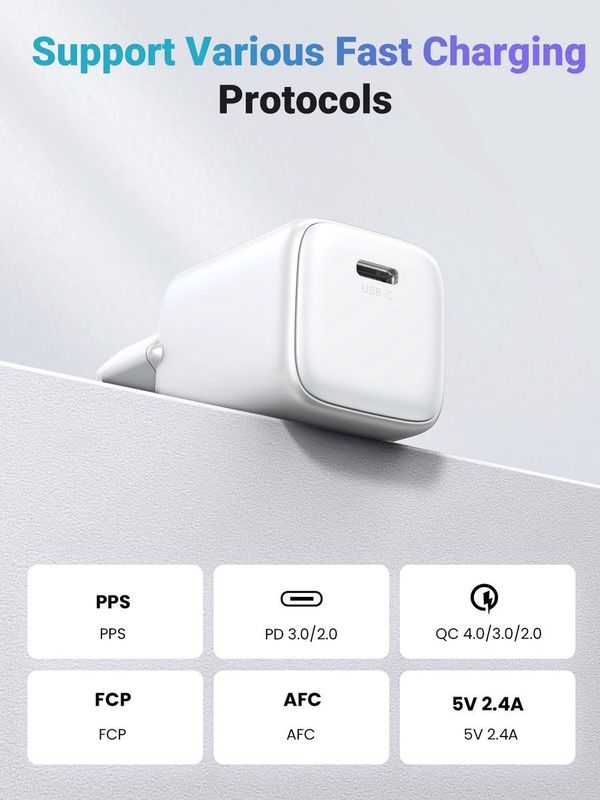 Ugreen - GaN-oplader - Compact - Efficiënt - Draagbaar