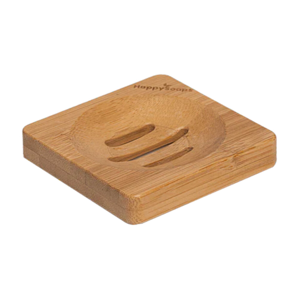 HappySoaps Zeep Houder van Bamboe van Bamboe40 gr
