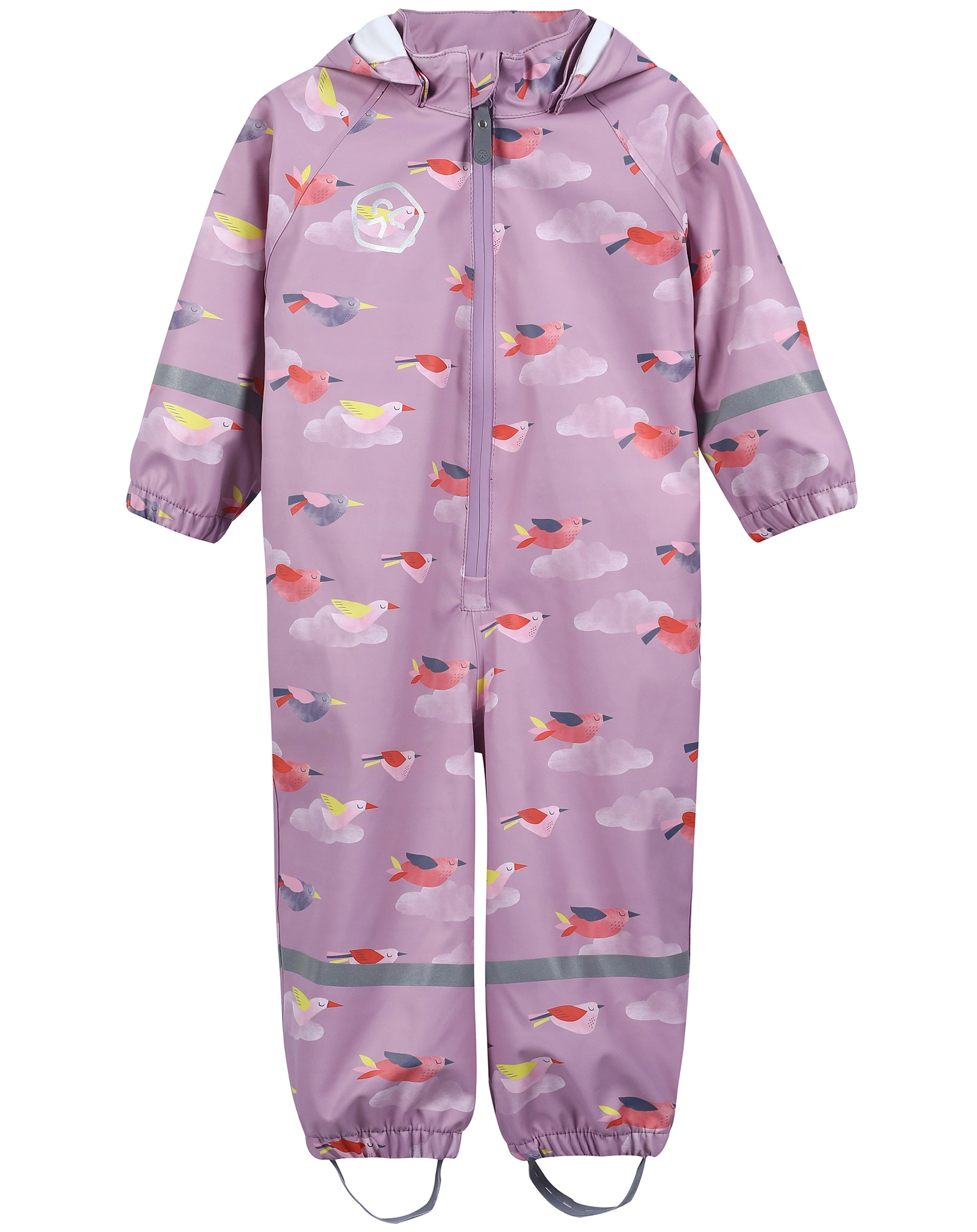 Regen-Overall WOLKENVOGEL in lavender mist
