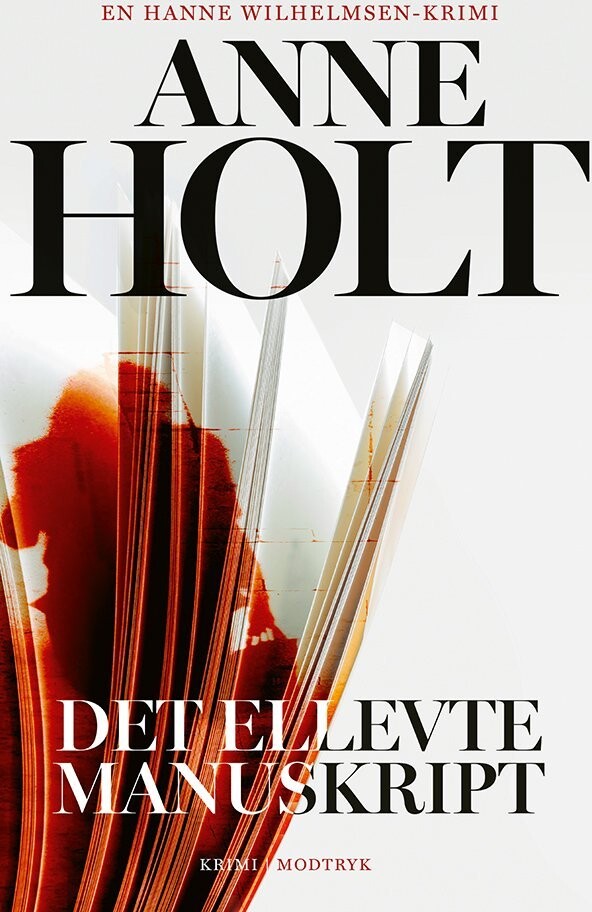 Det Ellevte Manuskript - Anne Holt - Bog