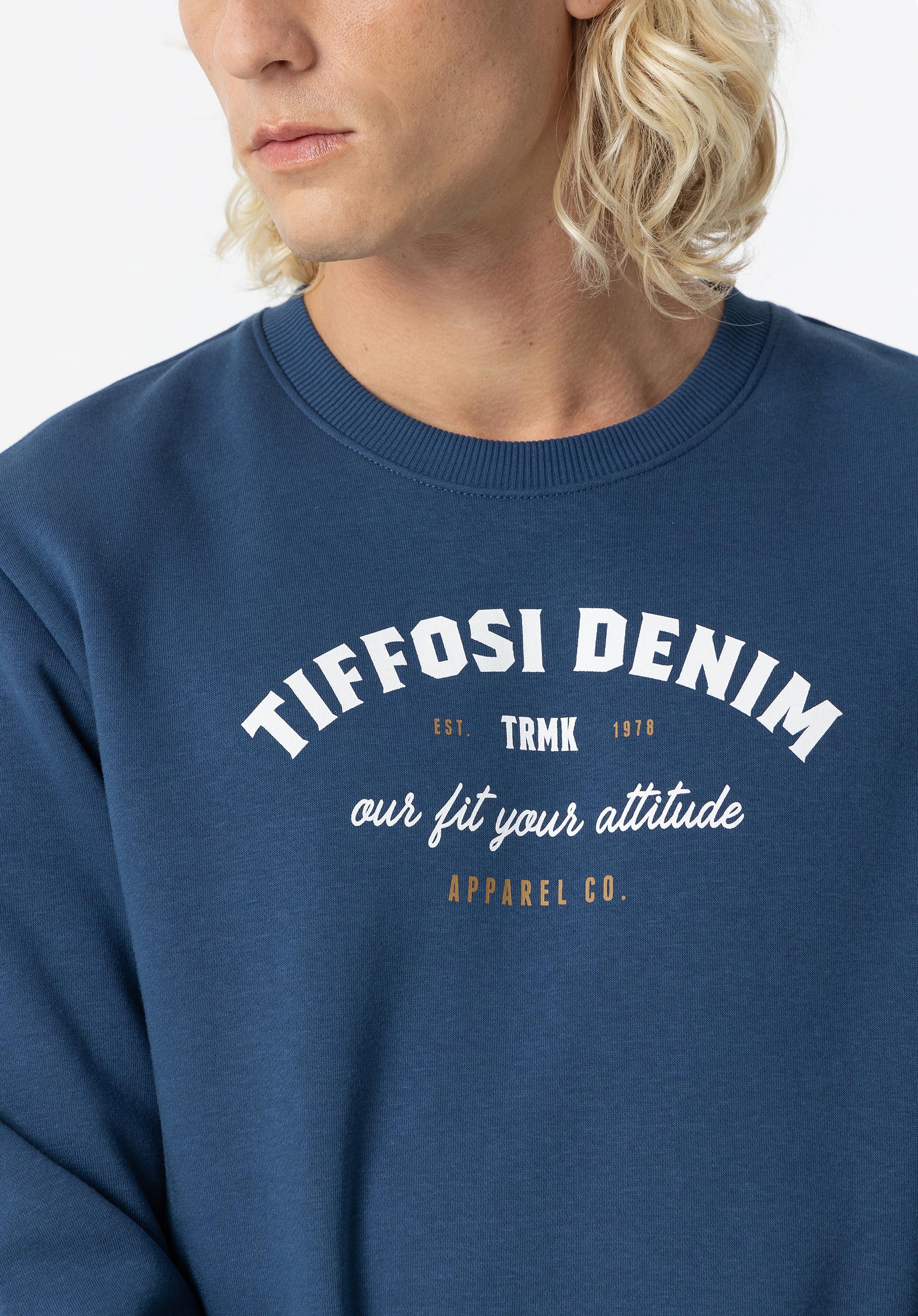 Sweatshirt com Estampado Frontal