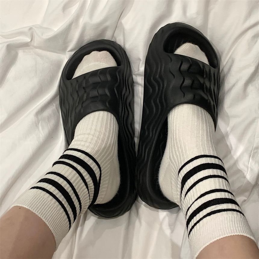 Dalli Daisy - Effen pantoffel voor thuis