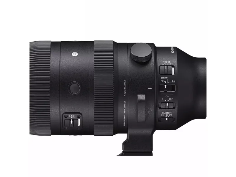 Sigma 60-600mm F4.5-6.3 DG DN OS, Ultra-telefoto zoomobjektiv, 27/19, 60 - 600 mm, Sony E