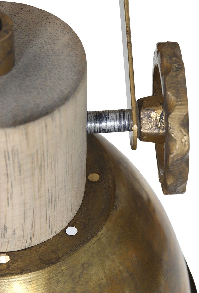 Plafondlamp 2133BR Gearwood Mexlite B51 x D9 cm