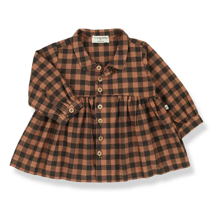 1+ in the family Robe Vichy Wendy | Marron