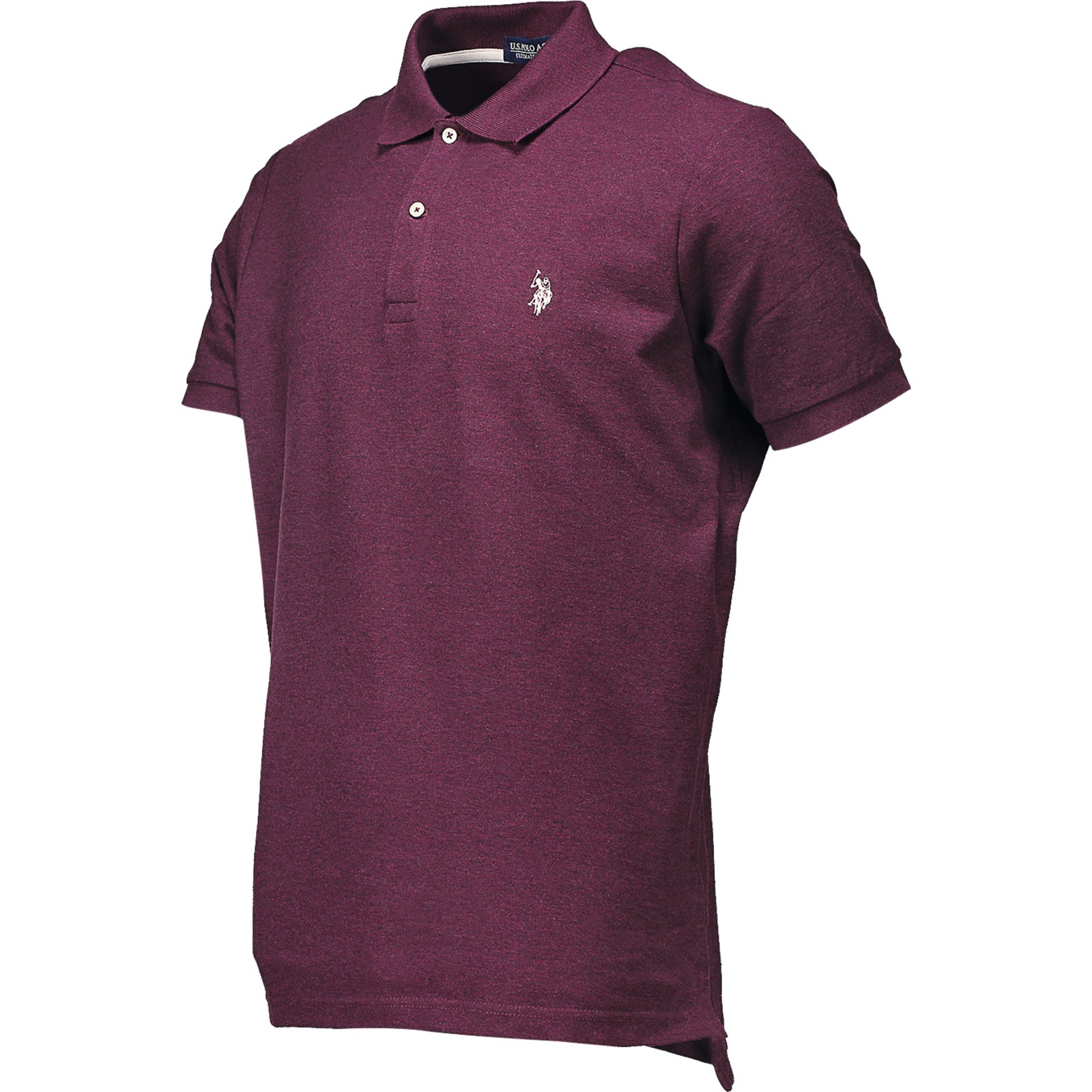 U.S. Polo Assn. Herren-Polo-Piquée L, offwhite