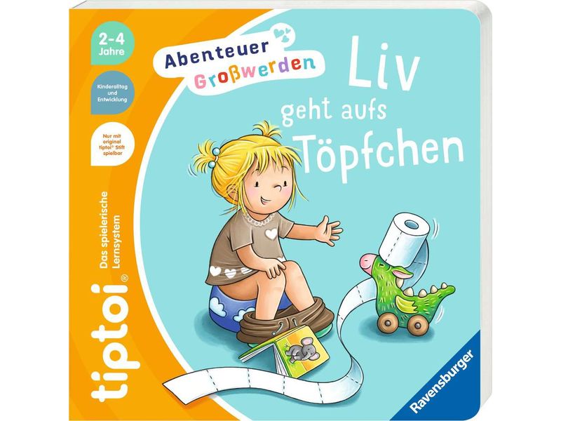 tiptoi Lernbuch Liv geht aufs Töpfchen Lernbuch fördert selbstständiges Toilettentraining