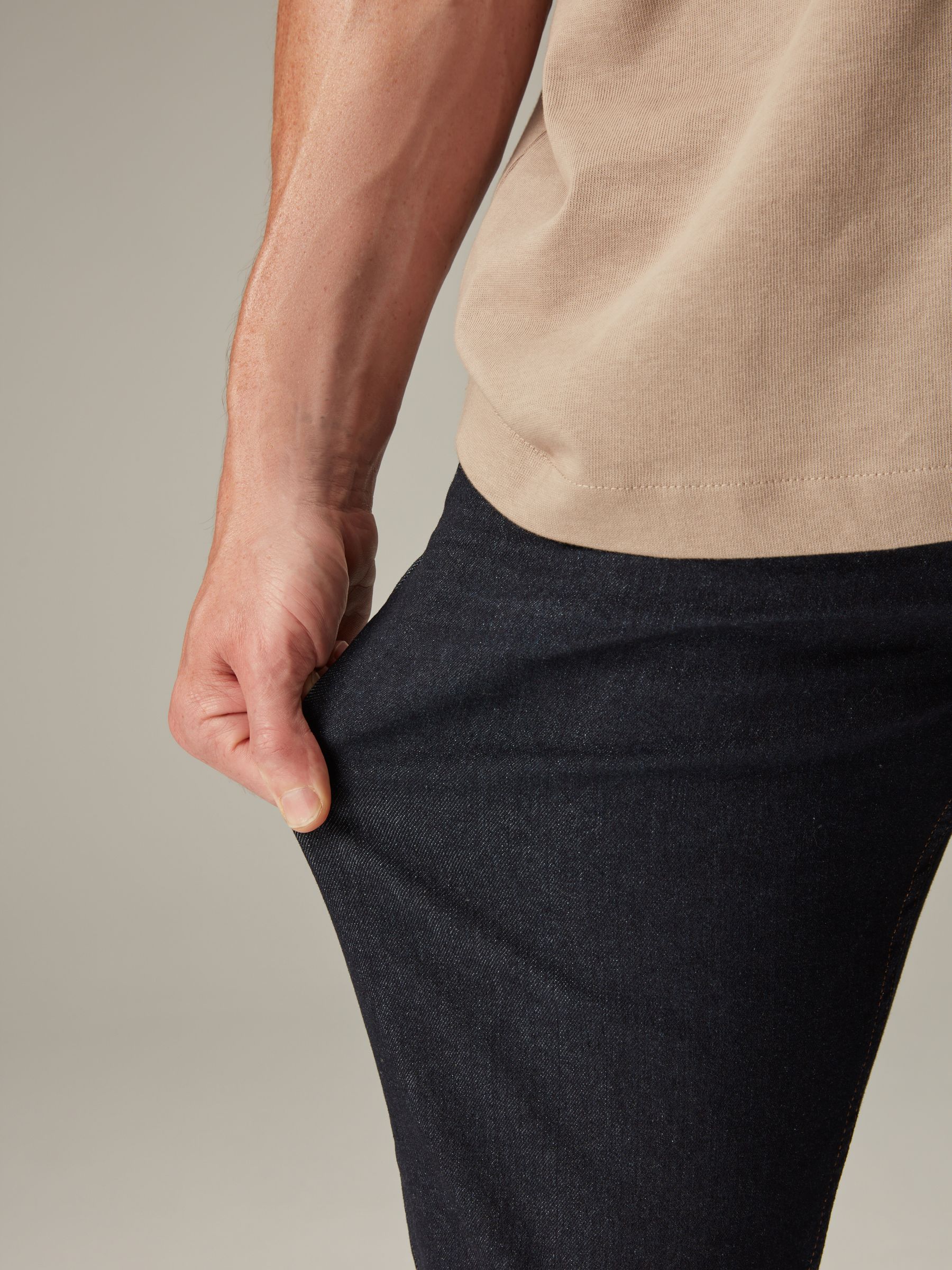Donkerblauw - Musthave stretchjeans