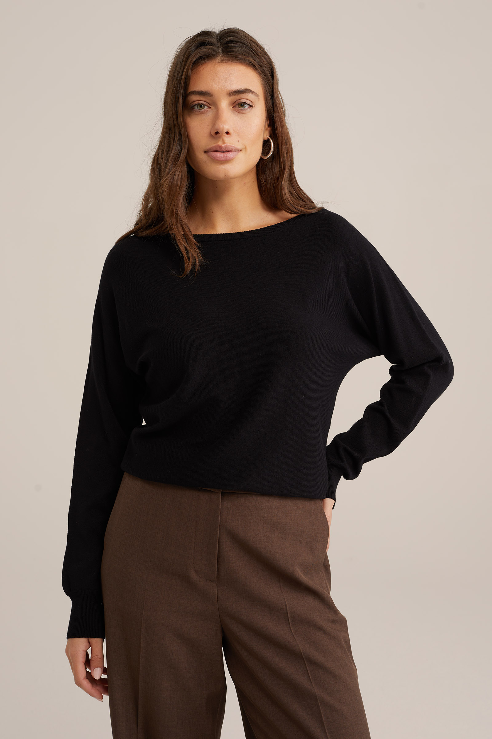 trui WE Fashion Zwart