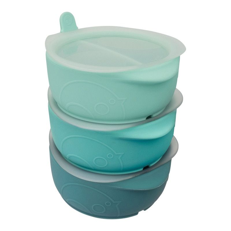 Lot de 3 bols à portions B.BOX Vert
