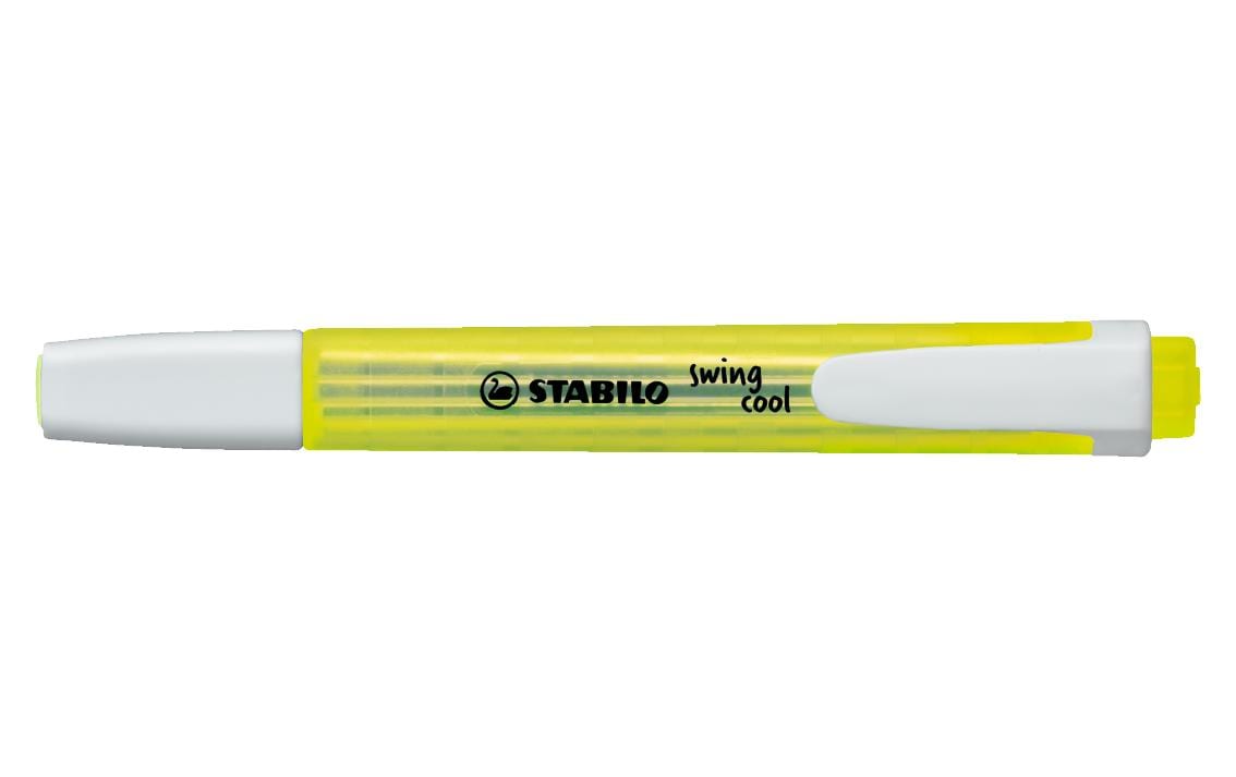 Textmarker Swing Cool Gelb, 1 StückStabilo Swing Cool
