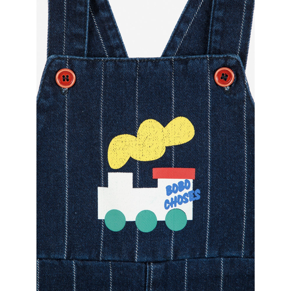 Køb Bobo Choses Midnight Blue Bobo Choo Choo Denim Dungaree