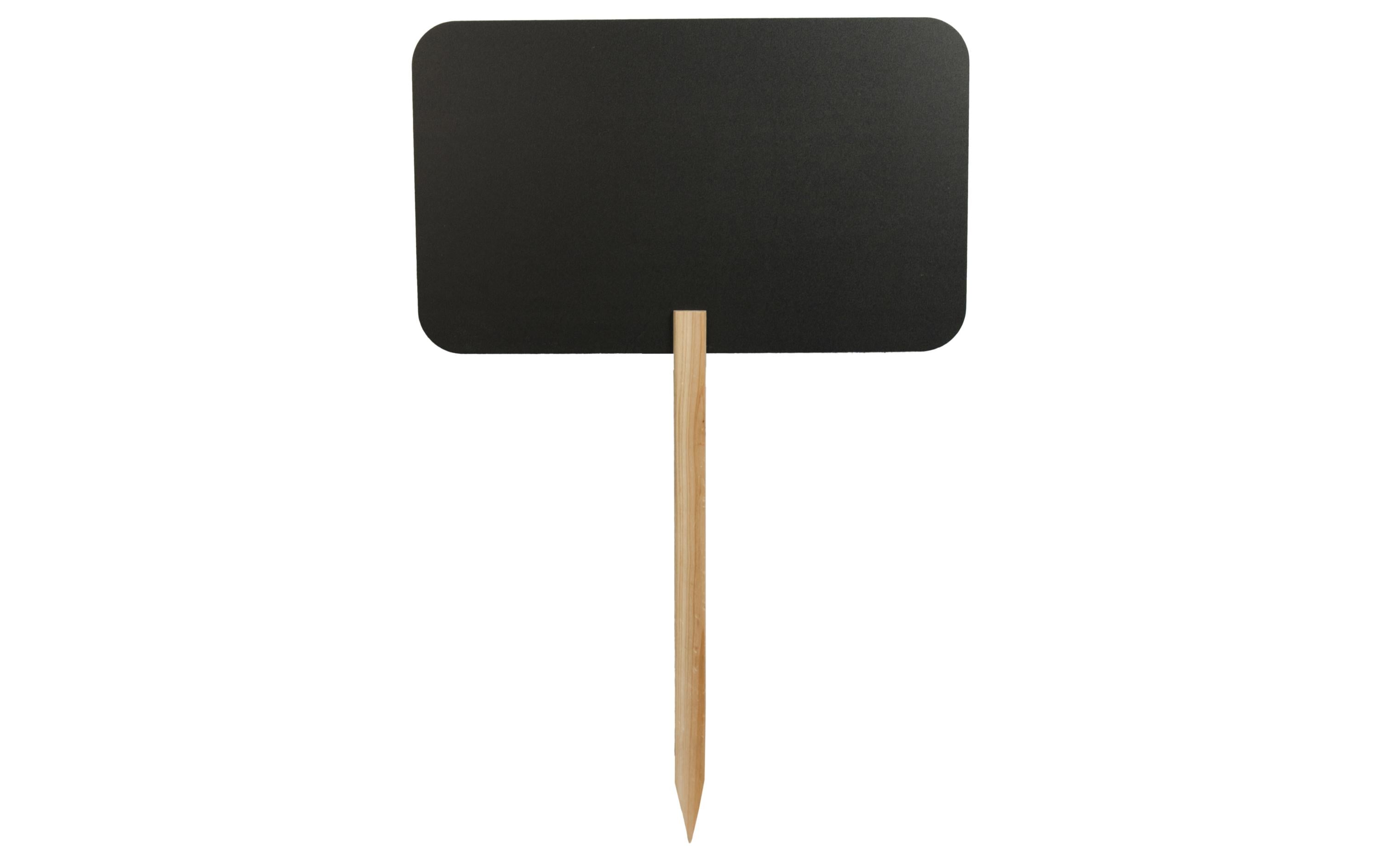 Gartenstecker Silhouette Stick RectangleGarten-Zubehör: Beschriftung