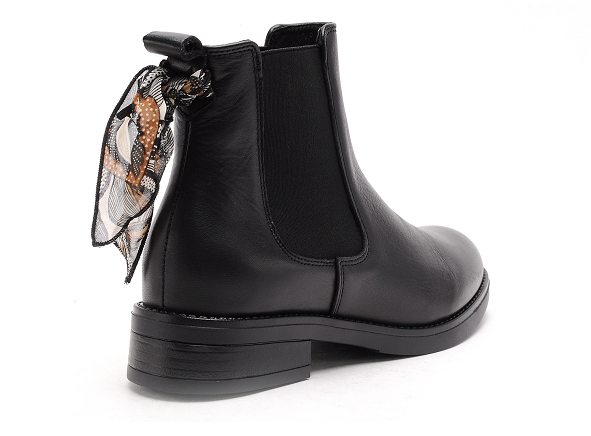 Goodstep boots bottine plates femme vanda 4510 noir
