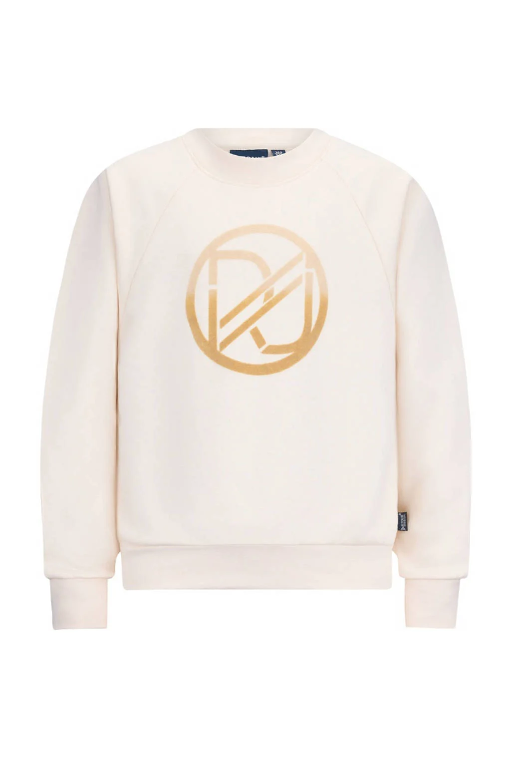 Retour Jeans sweater Bouarfa met printopdruk ecru