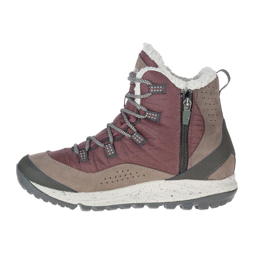 Merrell ANTORA SNEAKER BOOT WP - Après-ski Femme marron