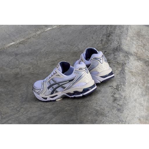 Asics Gel-Kayano 14 Sneakers, White/Midnight, 36