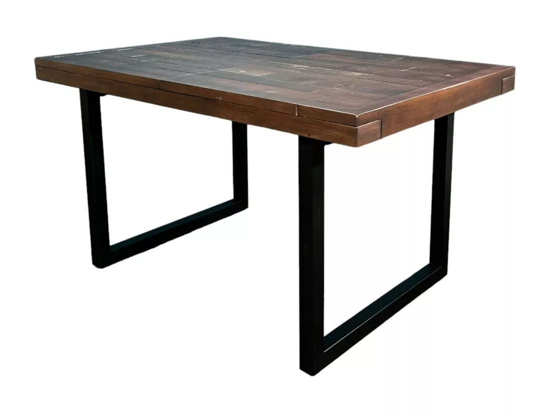 Table à manger extensible bois recyclé 140-180 SAMOA