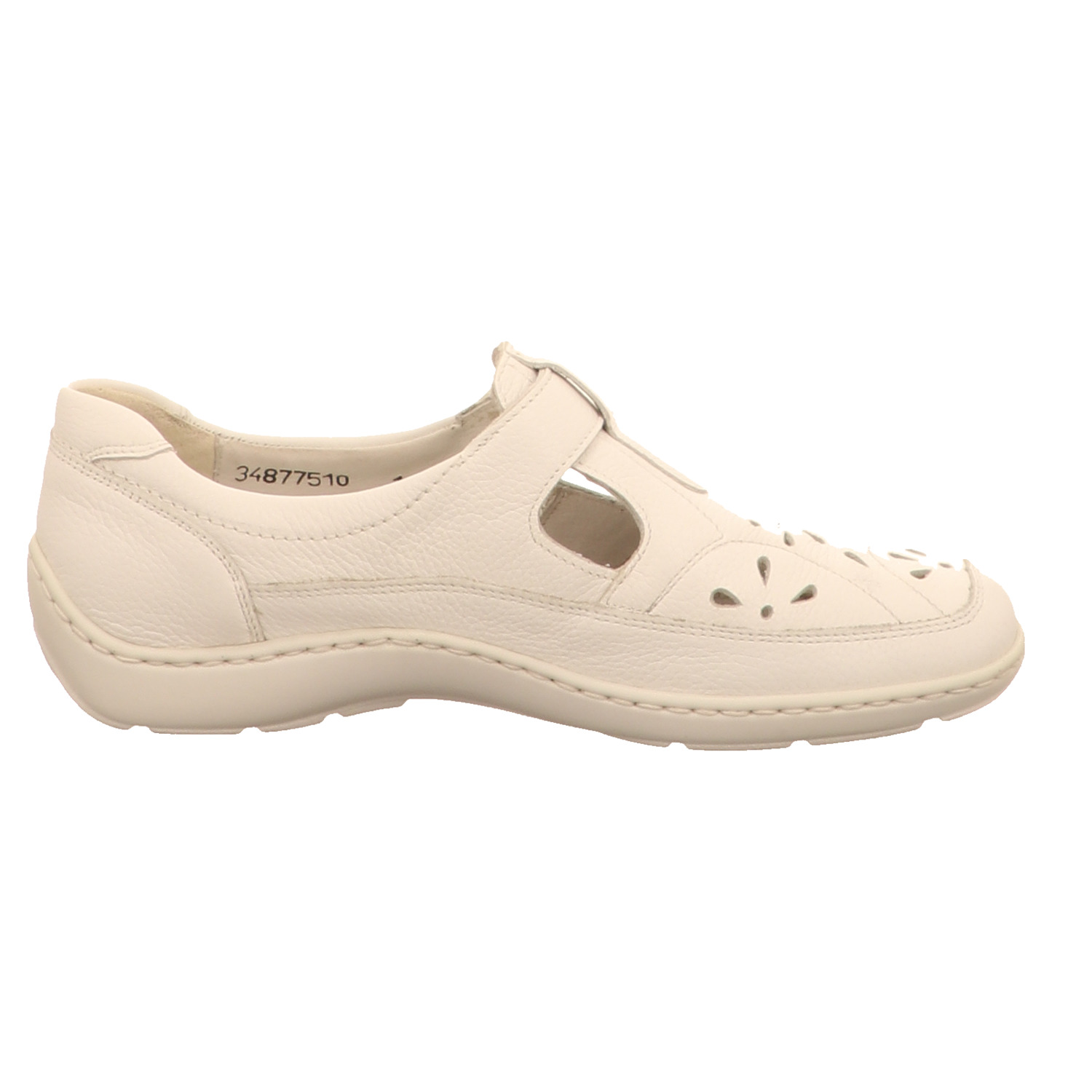 Waldläufer Slipper weiss/weiss kombi