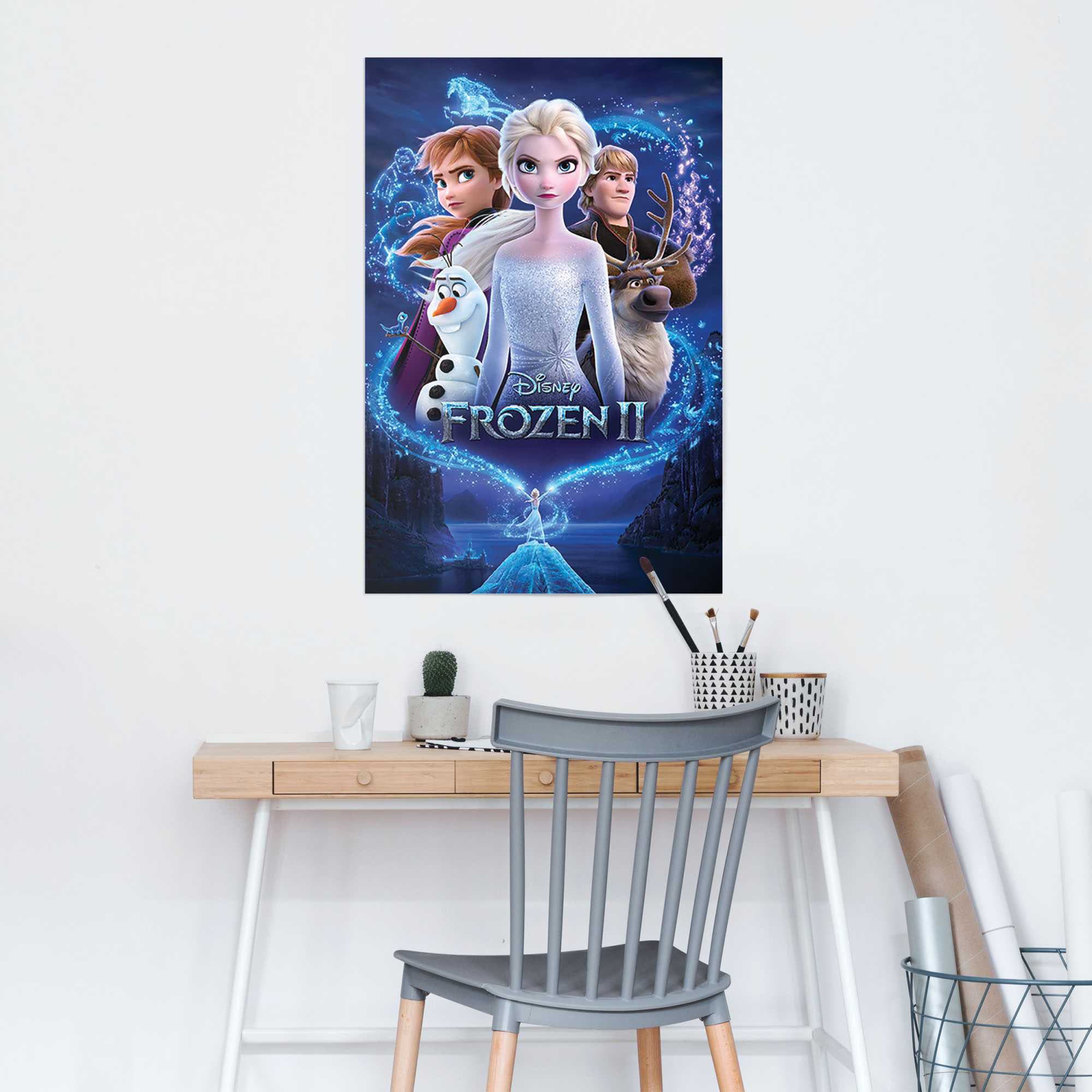 Reinders! Poster »Frozen 2 Filmplakat - Disney - Elsa - Anna« 1 Stk. tlg.