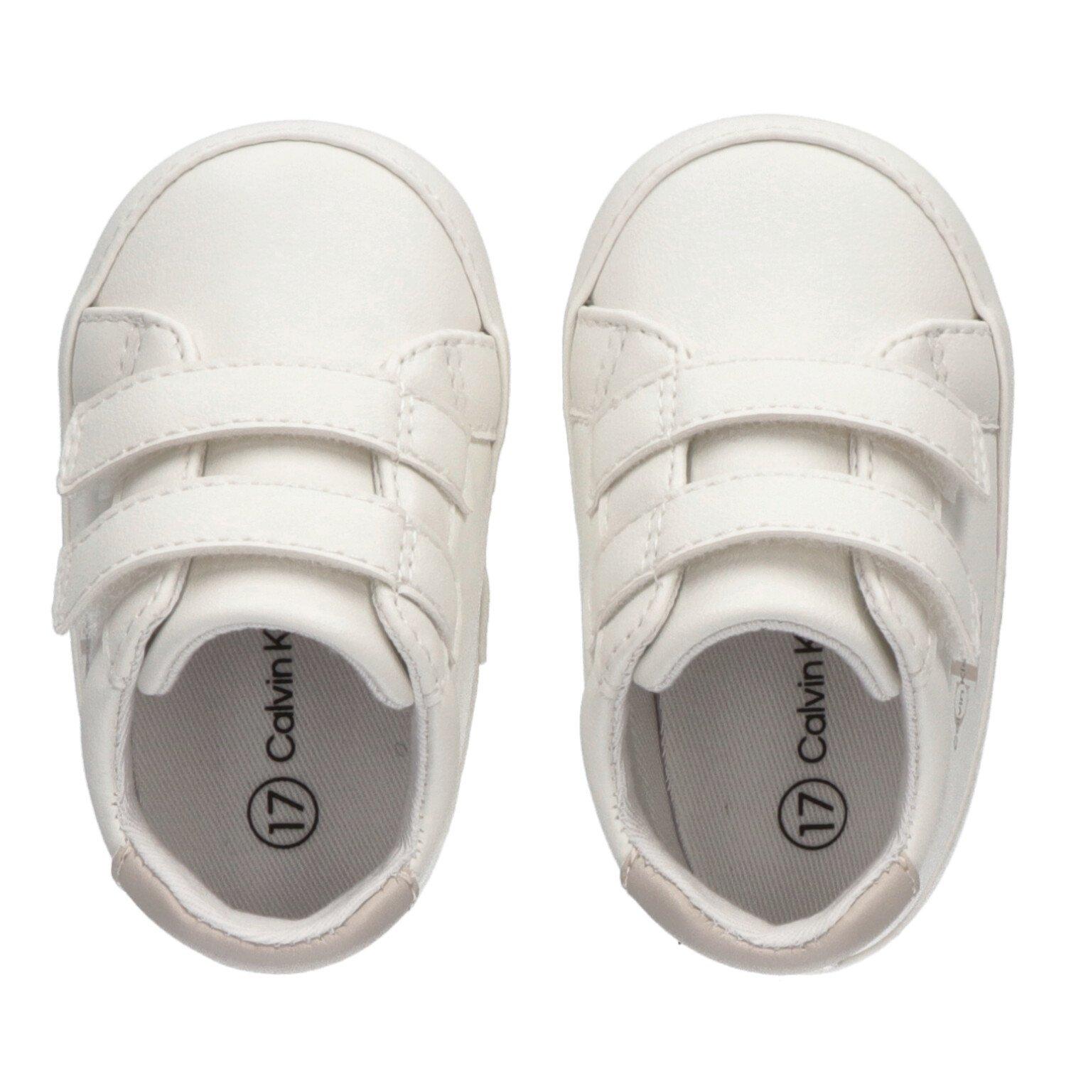 Calvin Klein Jeans Hook and Loop Crib Shoes Babies